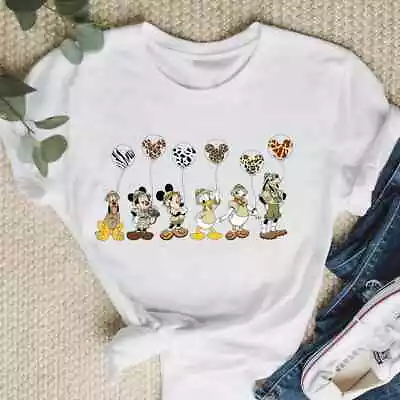 Mickey And Minnie Mouse Animal Kingdom Shirt Mickey Safari Shirt Disney Family • $25.99