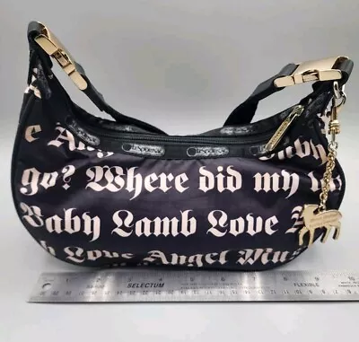 Y2K L.A.M.B. Gwen Stefani LeSportsac Small Purse Bag With Charm Rare • $61.07