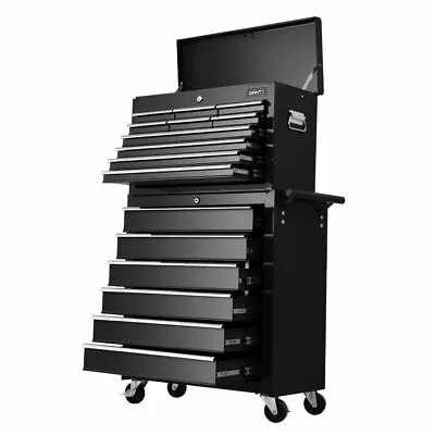 Giantz Tool Box Chest Trolley 16 Drawers Cabinet Storage Garage Mechanic Toolbox • $317.30