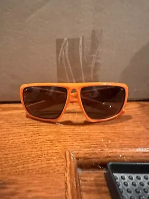 Oakley Dispatch Sunglasses Clementine Orange/White Casual OO9090-06 Grey Lens • $100