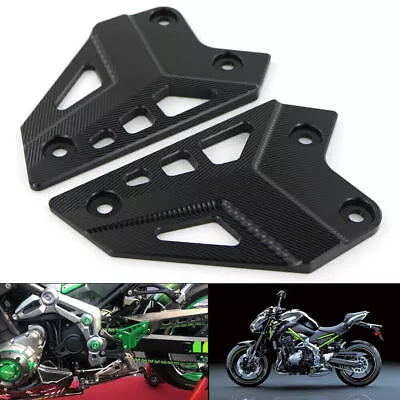 For Z900 Z 900 2017-2023 Aluminum Foot Rest Footpegs Heel Plates Guard Protector • $18.80