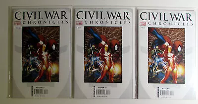 2007 Civil War Chronicles Lot Of 3 #3 Marvel NM 1st Print Comic Books • $3.17