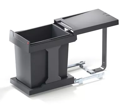 Waste Bin For Hinge Door Cabinets From 300mm Width 20 Litres SOLO 502.43.300 • £69.25