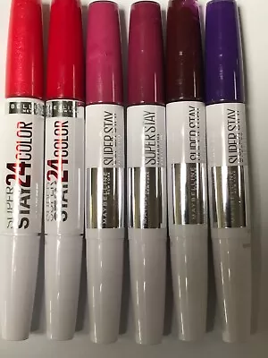 Maybelline Superstay 24 Colour Lipstick WITHOUT BALM • £3.75