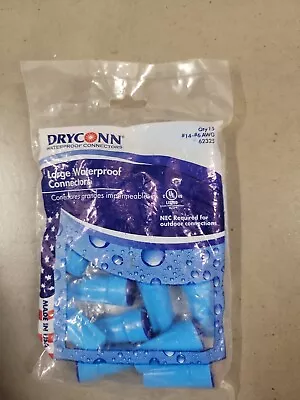Pack Of 15 Dryconn Large Waterproof Electrical Connectors #14-#6 AWG 62325 • $16