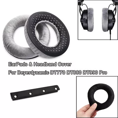 Ear Pads Earbuds Cover Earmuffs CushionFor Beyerdynamic DT770 DT880 DT990 Pro • $16.25