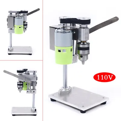 Bench Top Mini Drill Press Variable Speed For WoodMetal/Plastic Hobby Table Top • $32.30