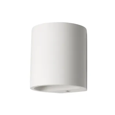 Litecraft Chonzie Wall Light Plaster Up & Down Curved Indoor G9 Fitting - White  • £22.99