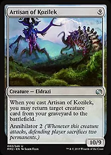 Artisan Of Kozilek FOIL Modern Masters 2015 PLD Uncommon MAGIC CARD ABUGames • $2.59