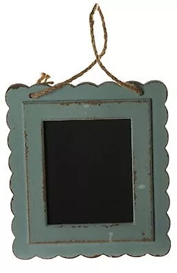 Raz 10  French Countryside Green Distressed Frame Hanging Chalkboard Wall Decor • $22.49