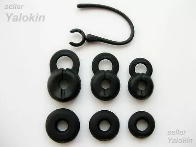 7 Pcs Replacement Kit For Jawbone ERA Silver Lining Ear Hook Loop Clip Earbuds • £23.70