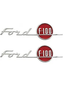 1955 Ford Pickup / Truck Hood Side Emblems F100 • $94.98