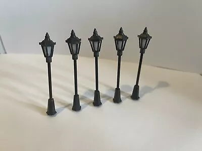 £4.25 • Buy 5pcs LED Lamp Posts, Street Lights, HO/OO, Scenery 
