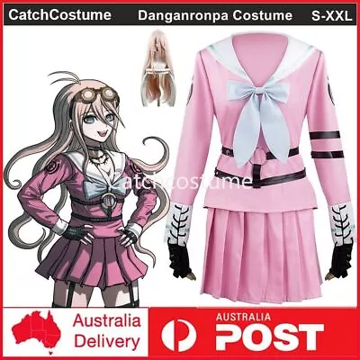 Danganronpa V3 Killing Harmony Iruma Miu Cosplay Costume School Uniform Dress • $33.99