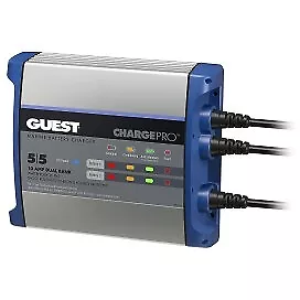 Marinco 2711A Guest On-Board Battery Charger 10A / 12V; 2 Bank; 120V Input • $179.86