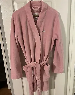 Pink Fluffy Robe With Belt Brand Hotel Spa Collection Size XS • $8