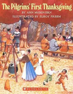 The Pilgrims First Thanksgiving (Turtleback School  Library Bind - VERY GOOD • $4.11