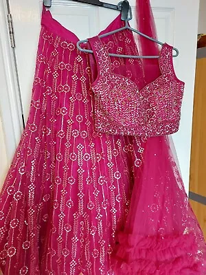 £95 • Buy Indian Bridal Lengha Dress