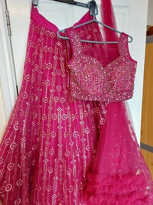 £95 • Buy Indian Bridal Lengha Dress