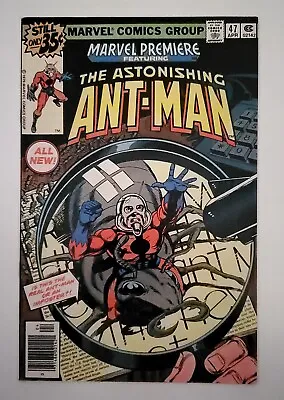 Marvel Premiere #47 The Astonishing Ant Man  KEY Comic Bronze April 1979 • $83.99
