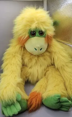 The Puppet Company Funky Monkey Puppet Large Yellow & Orange With Green Eyes • $42.30