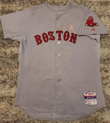 Jonny Gomes Game Used Mothers Day Jersey! Boston Red Sox! Rays! Mlb Holo! • $1350