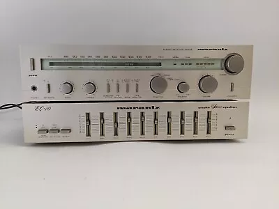 Vintage MARANTZ Stereo Receiver SR325 & Equilizer EQ10 • $250