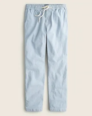 J.Crew Men's Slim Dock Pant In Stretch Chambray - XL • $50