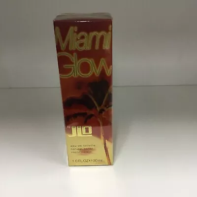 Miami Glow By JLO 30ml/1.0 Oz Women's Eau De Toilette Spray NIB SEALED RARE • $28.99