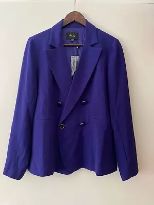 Stella Blazer Purple Size 12 NEW With Tags  • $25.50