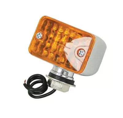 Mini Tail Lights Chrome Amber Lens For VW Bug Hot Rod Rat Rod VW Dune Buggy • $57.59