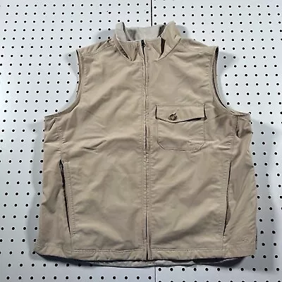 H327 Columbia GRT Khaki Fishing Hiking Vest Womens Medium • $12.80