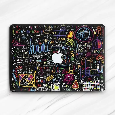 Math Science Physics Formulas Graphs Hard Case For Macbook Air 13 Pro 16 13 15 • $28.46