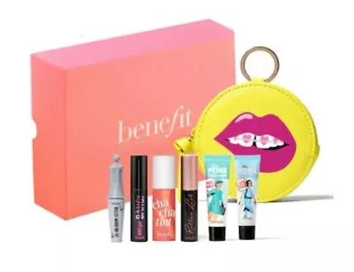 £29.99 • Buy Benefit Ultimate Beauties 7 Piece Set Inc Cha Cha Tint , Roller Lash Badgal Bang