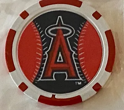 Los Angeles Angels - MLB - Magnetic Clay Poker Chip - Golf Ball Marker  • $5.95