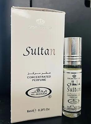 £3.49 • Buy SULTAN - Al Rehab 6ml Fragrance Alcohol-free Halal Attar Roll-on Perfume Oil