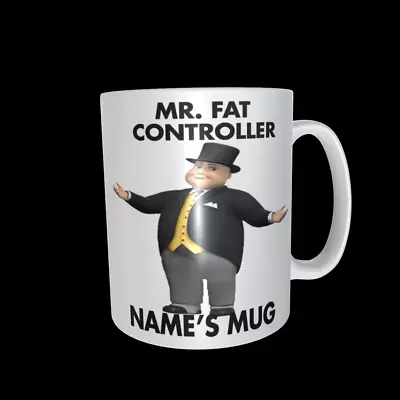 Mr Fat Controller Mug / Personalised Mug / Christmas Novelty Gift / Secret Santa • £10.99