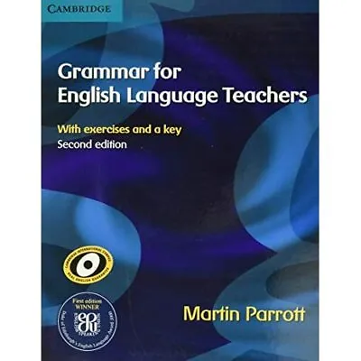 £35.45 • Buy Grammar For English Language Teachers - Paperback NEW Parrott, Martin 2010-01-14