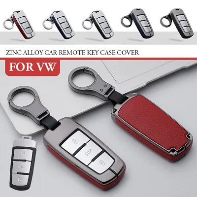 $23.99 • Buy For Volkswagen VW Passat B6 CC Zinc Alloy Car Remote Key Case Shell Cover Holder