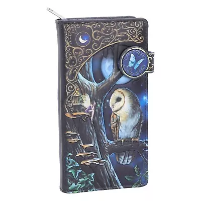 £19.85 • Buy NEW Fairy Tales Owl LISA PARKER EMBOSSED LONG LADIES PURSE WALLET NEMESIS