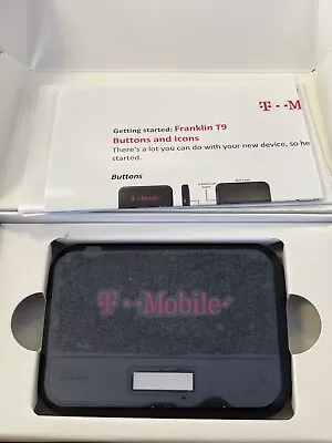 Franklin T9 - Black (T-Mobile) 4G LTE Mobile Broadband WiFi Hotspot Modem • $14.99