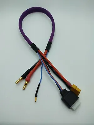 2s 24” XT60 RC Balance Charge Lead 4mm/5mm Bullet Hi-Amp Venom 406 Protek • $18