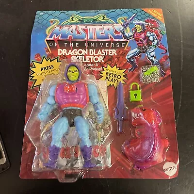 Masters Of The Universe Origins Deluxe Dragon Blaster Skeletor 2022 Unpunched • $15