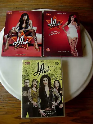 La Ink Season One Volumes 1 & 2 With Season 2 Dvd Set Kat Don D (9) Discs Nice!! • $12.99