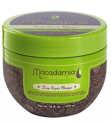 Macadamia Natural Oil Máscara De Reparación Profunda 16 Onzas Líquidas • $45.24