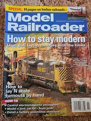 Model Railroader Magazine November 2011 • $4.99