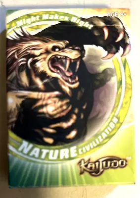 Kaijudo Starter Deck Card Game Nature Civilization Promo • $14.39