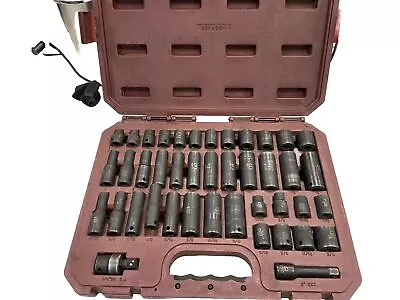 Matco Tools SBP426V 3/8  Drive 42 Pc Metric/SAE 6pt Std/Deep Impact Socket Set • $229.99