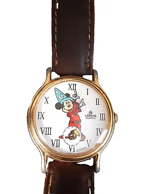 Lorus Seiko Mens Watch Mickey Mouse The Sorcerer's Apprentice • $80