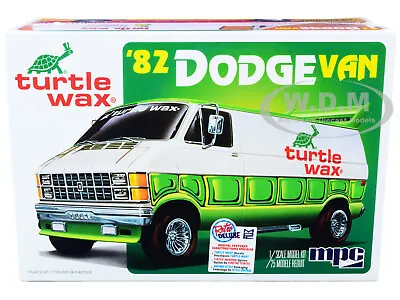 Skill 2 Model Kit 1982 Dodge Van Custom Turtle Wax 2-in-1 Kit 1/25 Mpc Mpc943 M • $29.59